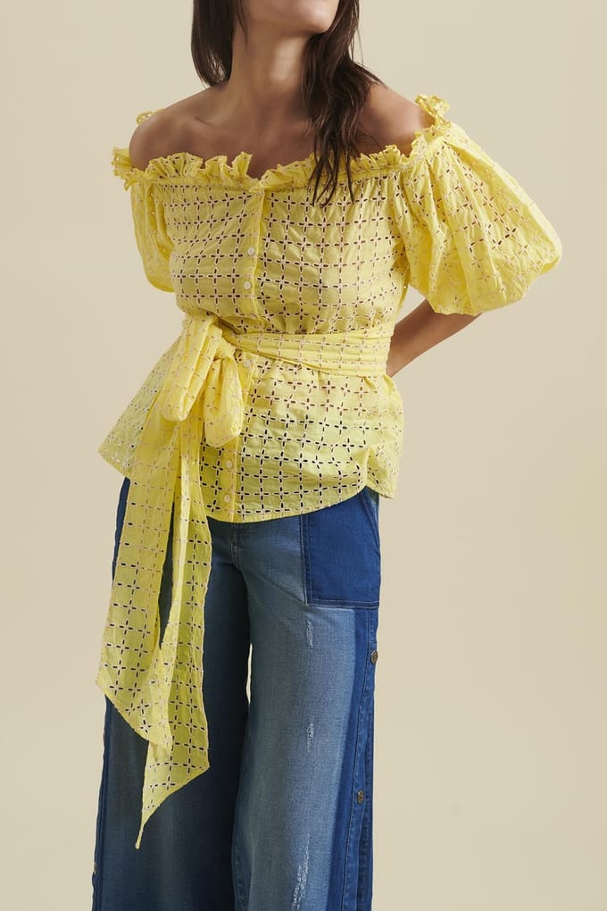 Anne Fontaine Aitor Mimosa Taglia: 40 | Magliette intime Outlet | Donna