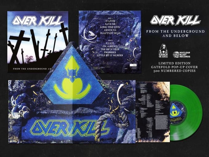Overkill LP - From the underground and below - voor Geen - standaard