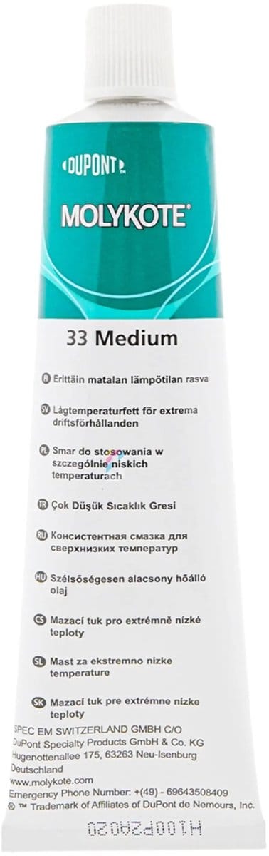 MOLYKOTE 33 Medium Smeervet 100 gram