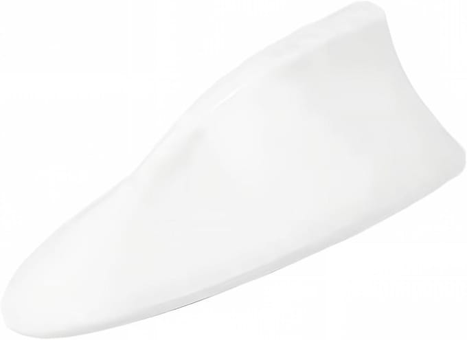 Auto Dakantenne - Radio Signaal Base - Verbeter Signaal - Aerodynamisch Design - 175 cm Lengte - Wit
