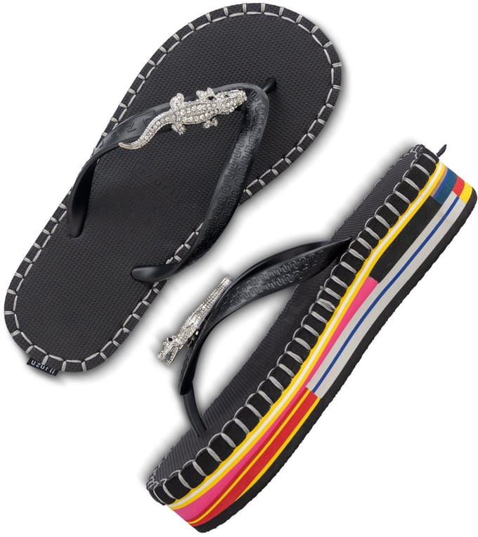 Uzurii | Teenslippers | Dames | black | Maat 41/42