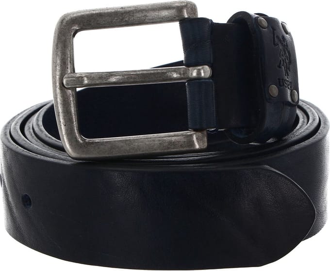 U.S. POLO ASSN. Riem Hitchcock Belt W105 Navy Donkerblauw