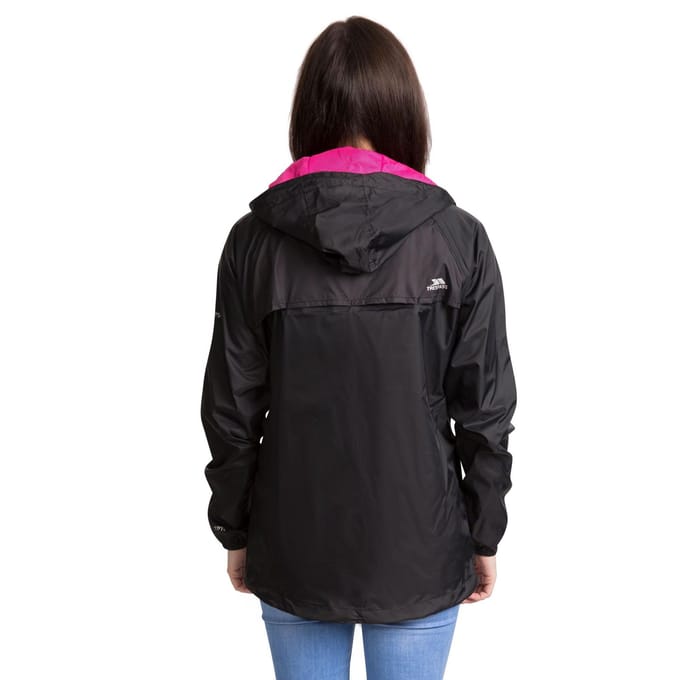 Trespass Dames qikpac waterdichte en opbergbare shell jas
