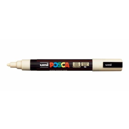 Posca marker met conische punt schrijfdikte medium ivoor