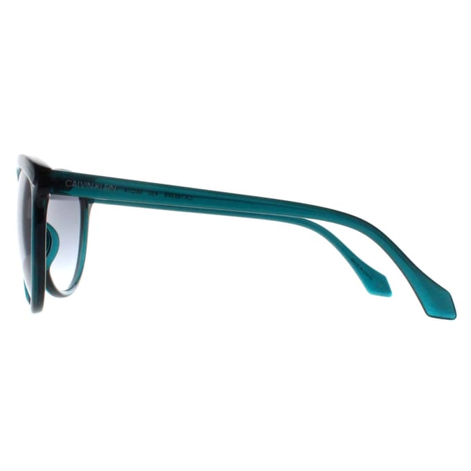 Calvin Klein Heren CK19534S 430 Gradient Zonnebril (Teal/Grijs)