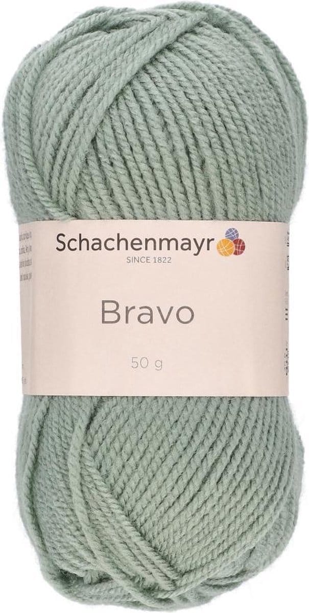 Bravo Wol - 50 gram -  Groen