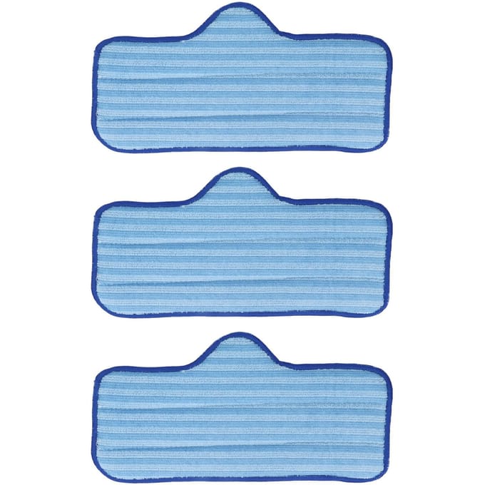3 Pièces Tampons de Rechange en Microfibre pour Serpillière Chiffon de Nettoyage Accessoire Adapté pour Serpillières