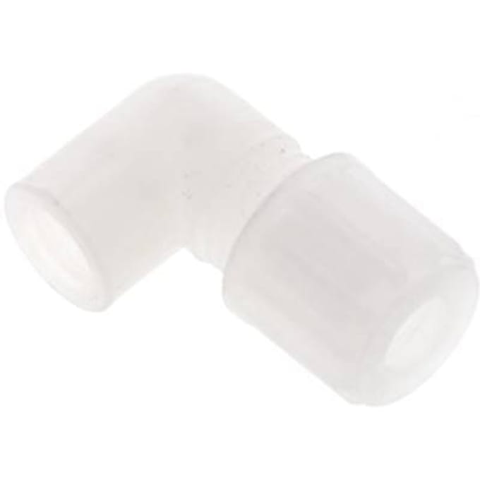 8x6mm & G1/8'' PVDF L-Vorm Knelfitting Binnendraad 10bar