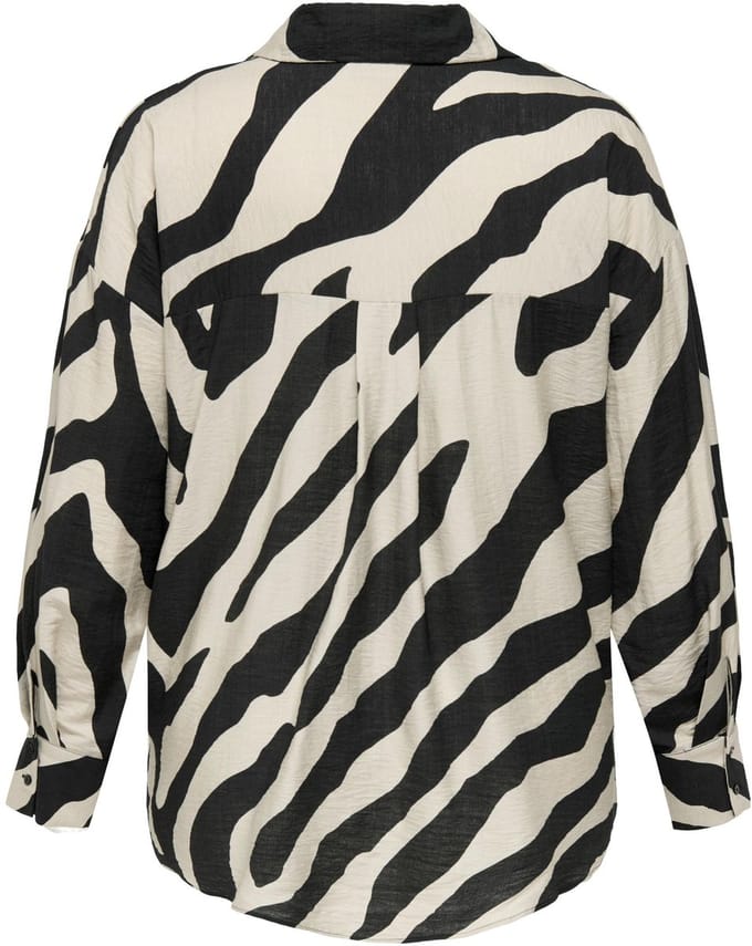 ONLY CARMAKOMA - CARBRAXI L/S SHIRT AOP - Dames - Blouses