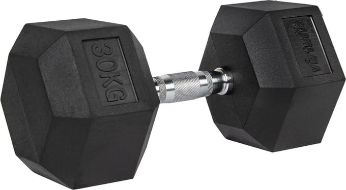 VirtuFit Hexa Dumbbell Pro - 30 kg - Hexagon Dumbbell - Krachttraining - Per Stuk