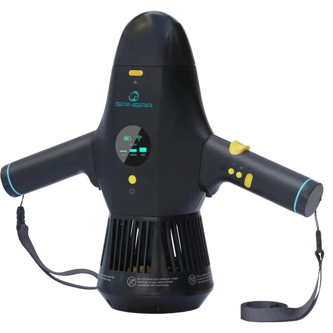 Spinera Underwater Powerfin Sea Scooter Zilver