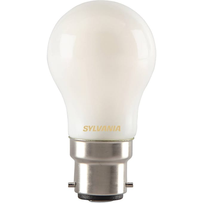 Sylvania LED druppellamp B22 4,5W 827 mat