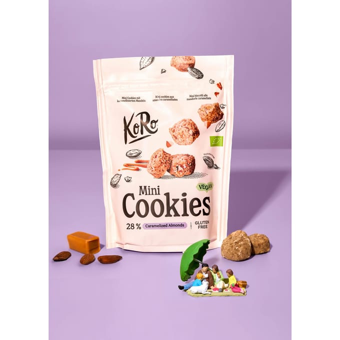Mini cookies caramalized almond 150 g
