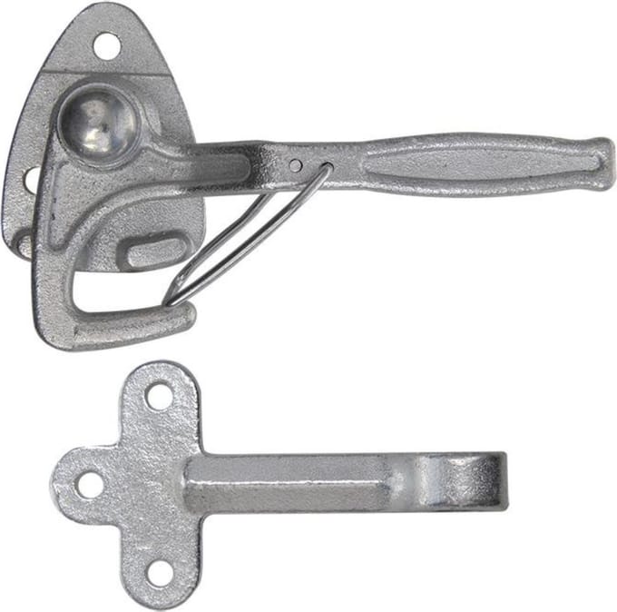 ProPlus Klephaak met opschroefoog - rechts - 140 mm - metaal