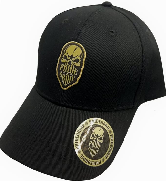 PRiDEorDiE RECKLESS Pet Zwart Goud