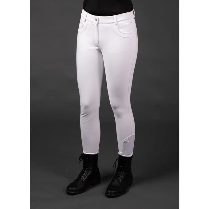 Dames wedstrijdpolo met lange mouwen Harry's Horse Satin