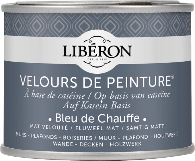 Liberon Velours De Peinture Muurverf - Mat - Bleu De Chauffe - 125ml