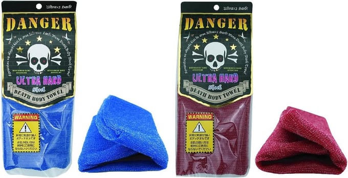 Extra Ruwe Exfoliërende Washandjes Set (2st) - Dode Huid Verwijderen en Diepe Reiniging