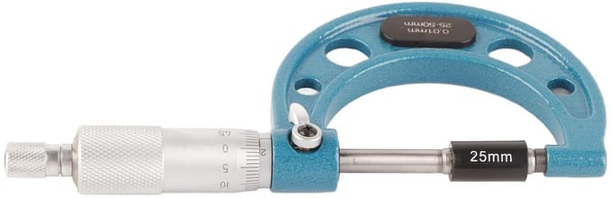 Buitenmicrometer voor Nauwkeurige Meting van Diameter en Dikte (25-50MM)