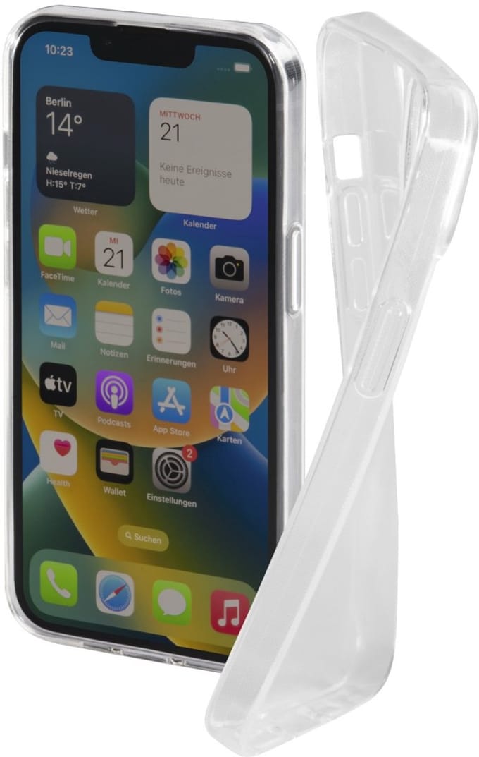 Hama hoesje geschikt voor Iphone 14 - Cover Crystal Clear - Transparant