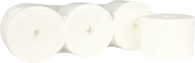 Toiletpapier Compact Coreless 2-Laags, 24 rol. 100 mtr. | Praktisch, Zuinig en Duurzaam