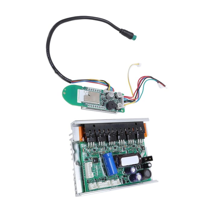 Elektrische Scooter Dashboard en Controller 36V 350W Scooter Controller Kit Reparatie Onderdelen Accessoires gray
