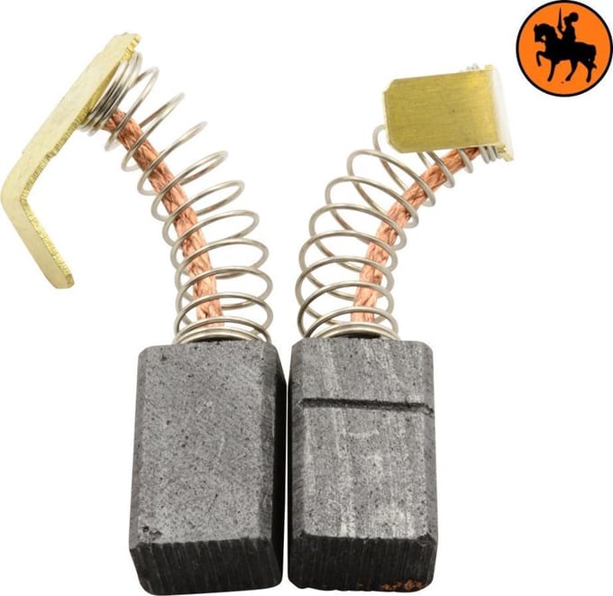 Koolborstelset voor Ryobi Boor DCD80 - 6x9x15mm