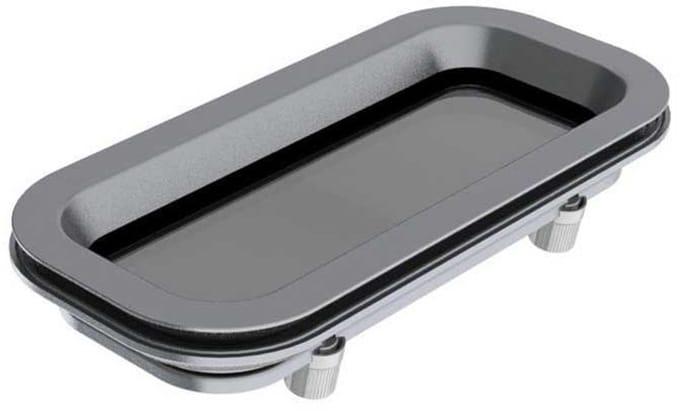 Vetus Aluminium Gate Pz611 A1 Zilver 301 x 164 mm