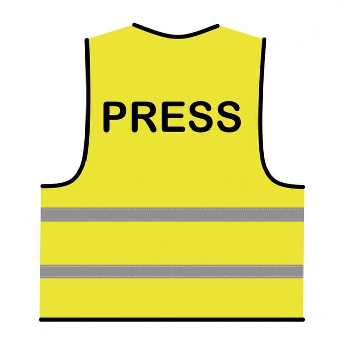 Press hesje geel
