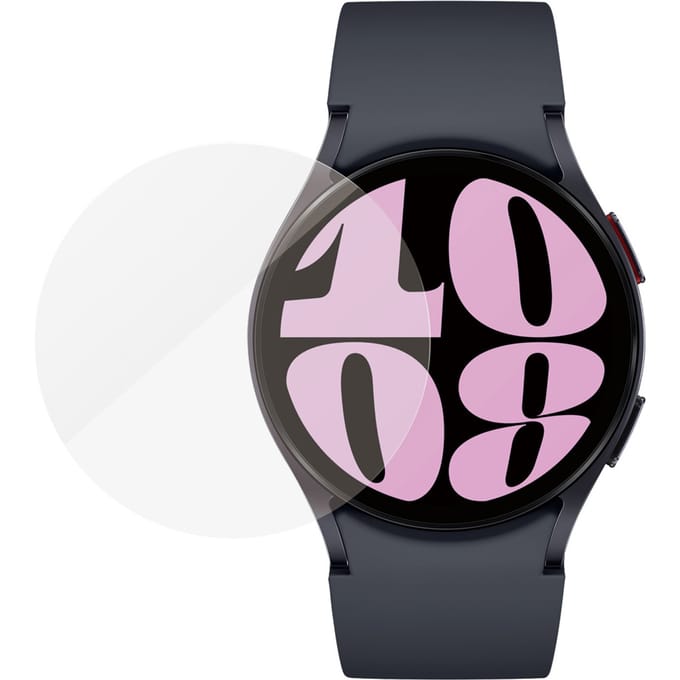 PanzerGlass Screenprotector geschikt voor Samsung Galaxy Watch 6 - 40 mm Glazen | PanzerGlass Antibacterial Screenprotector - Case Friendly