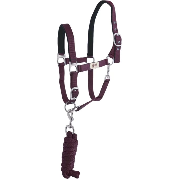 Nylon Halster voor Paard met Longe Hispano Hipica