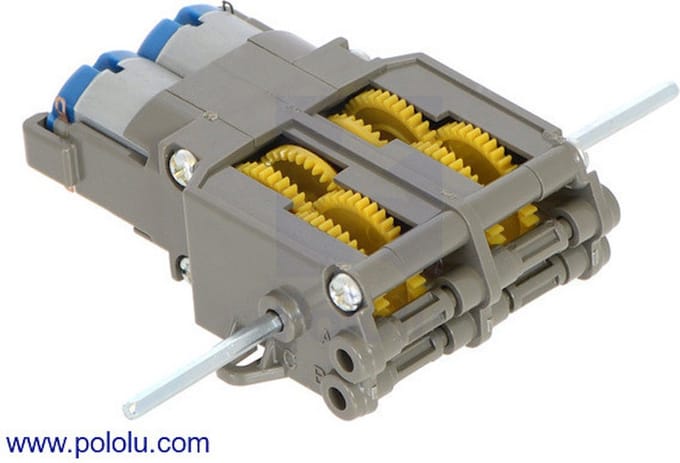 Tamiya 70097 Twin-Motor Gearbox Kit Pololu 61