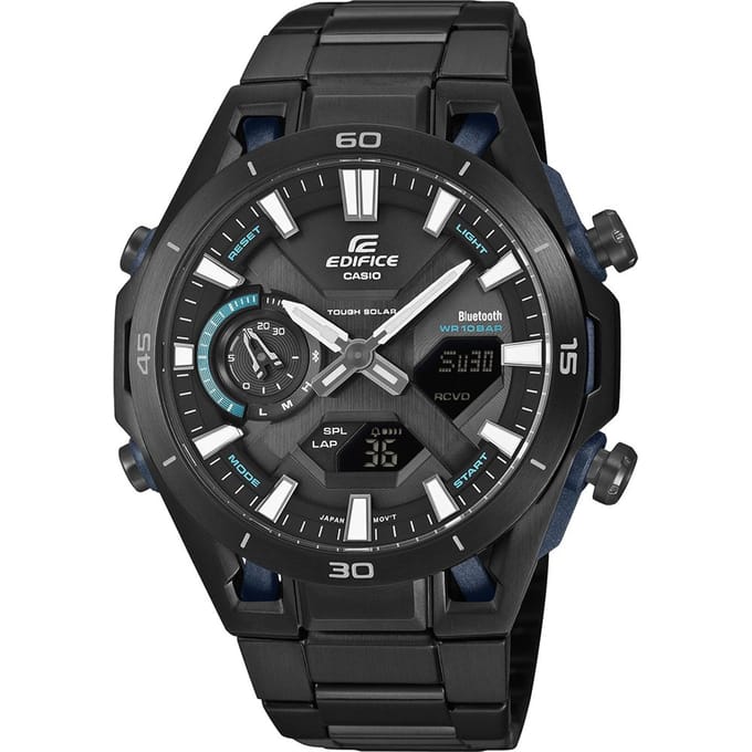 Casio Edifice Sospensione Heren Horloge Zwart ECB-2300DC-1AEF