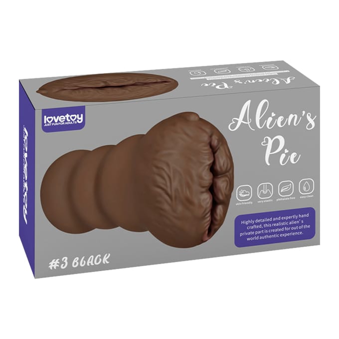 LoveToy - Alien's Pie 3 - Stroker Masturbator - Donkere Huidskleur