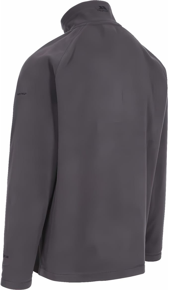 Trespass fleecevest/fleecepullover Blackford - Heren Microfleece At100 Donkergrijs