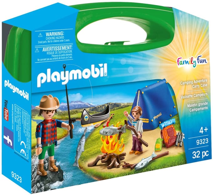 Playmobil Family Fun Suitcase Camping -9323