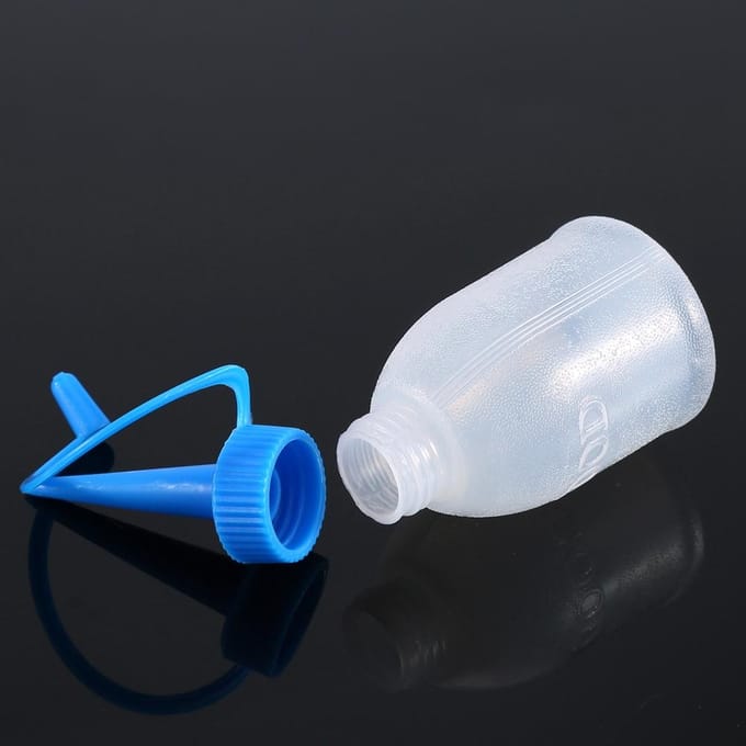 6 Stuks/zak 30ML Industriële Lijm Gel Olie Plastic Knijpbare Lege Fles Spuit Dispenser white