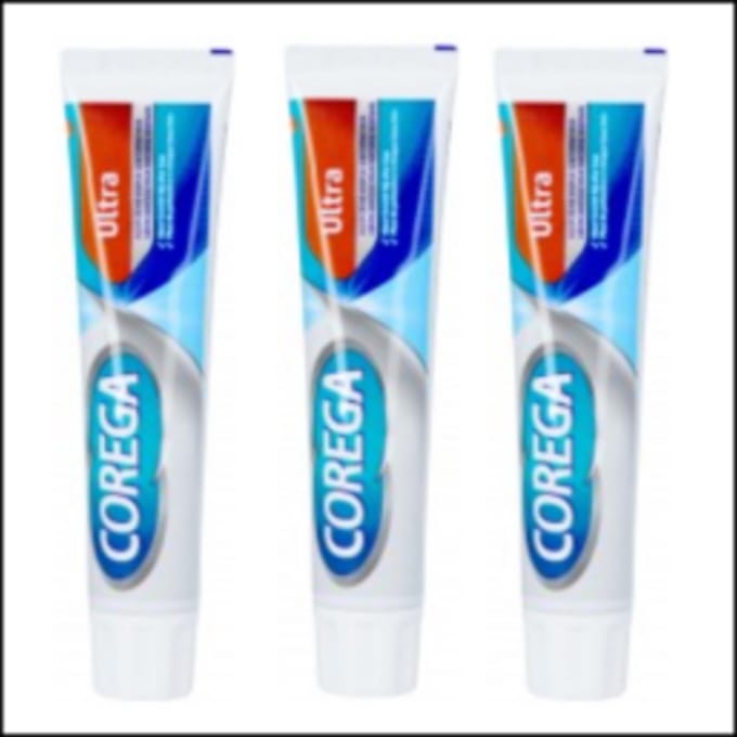 Corega Kleefcreme Ultra 40 gram 3 stuks