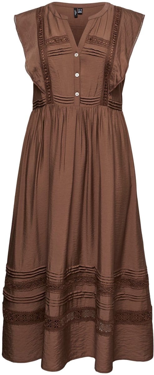 Vero Moda Curve Jurk VMCJULES Lange jurk