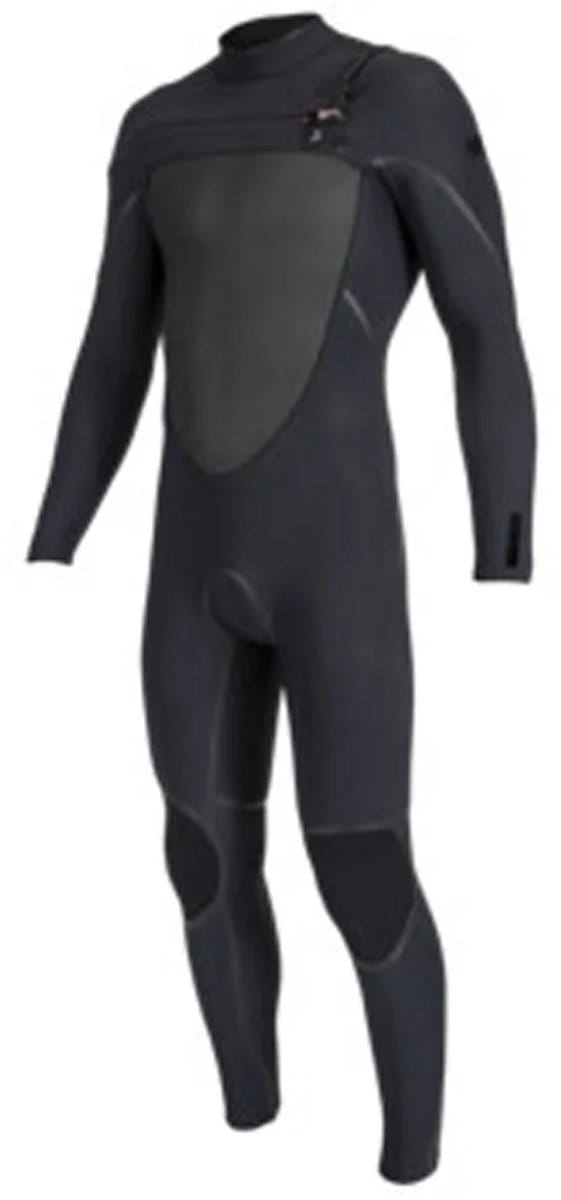 O'Neill Hyperfreak Fire 5/4mm Heren Wetsuit – Chest Zip – Fullsuit – Zwart – Maat XLT – Wintermodel