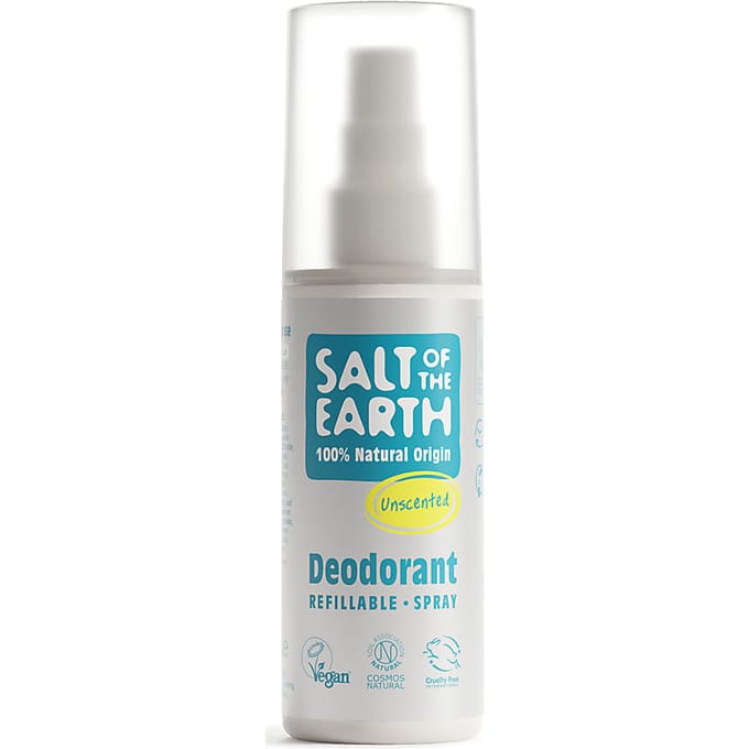 Salt of the Earth Natural Crystal Unscented Deodorant Spray 100 ml