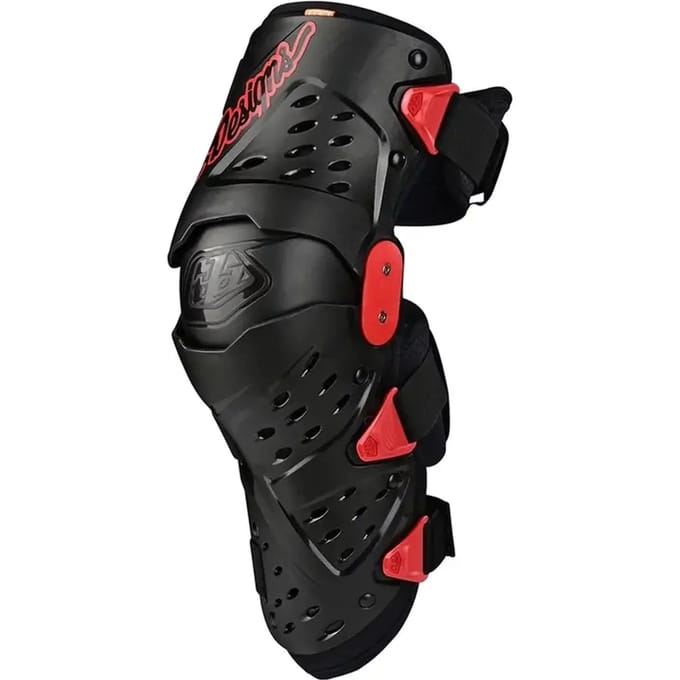 Motorcross kniebeschermers met scheenbeschermers Troy Lee Designs Triad