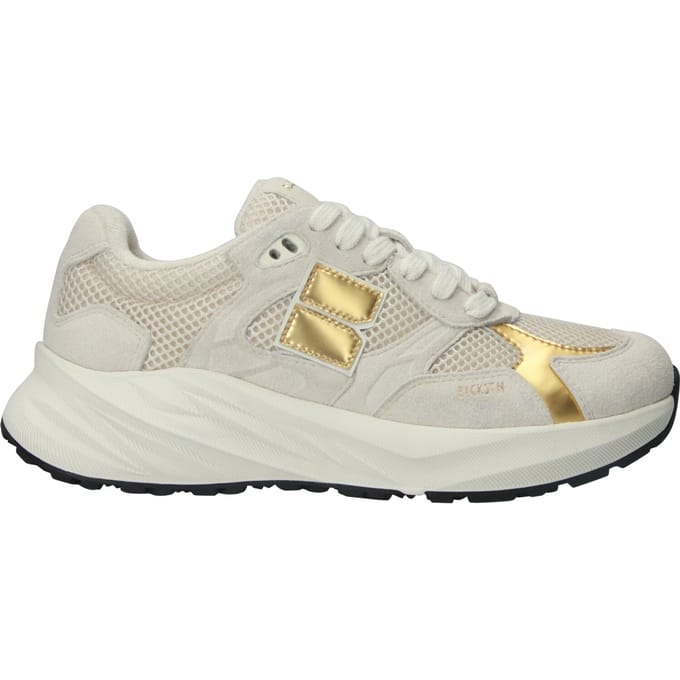 Blackstone FLINT MARVEL - DL275 Artic Wolf Gold - Runner Sneaker - Dames - Beige - Maat: 38