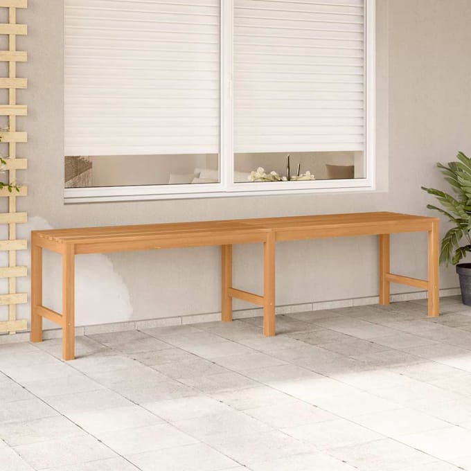 vidaXL - Tuinbank - 180 - cm - massief - teakhout