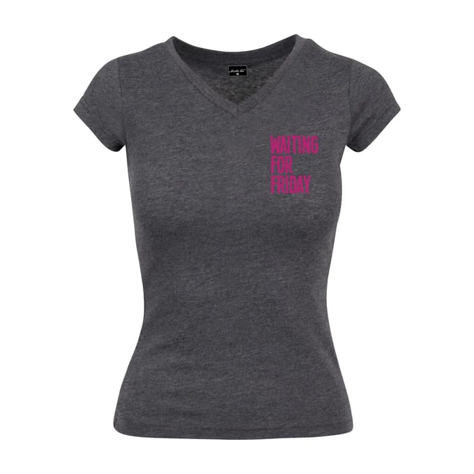 Mister Tee - Waiting For Friday Box Dames Tshirt - M - Grijs
