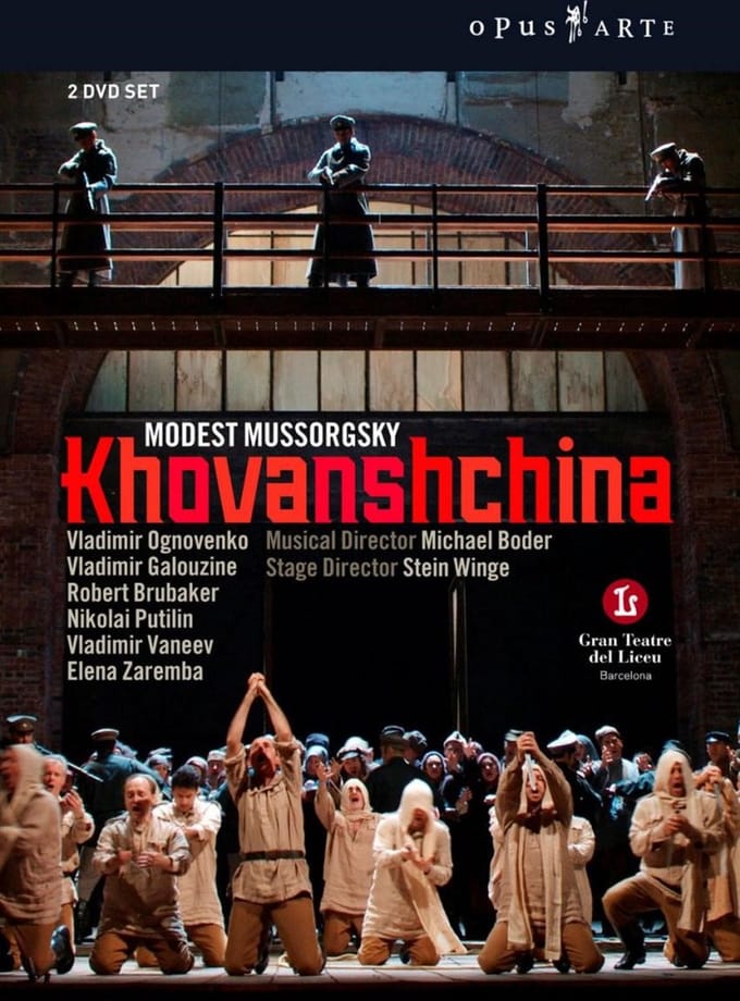 Vladimir Ognovenko, Vladimir Galouzine, Gran Teatre De Lieeu - Mussorgsky: Khovanschina (2 DVD)