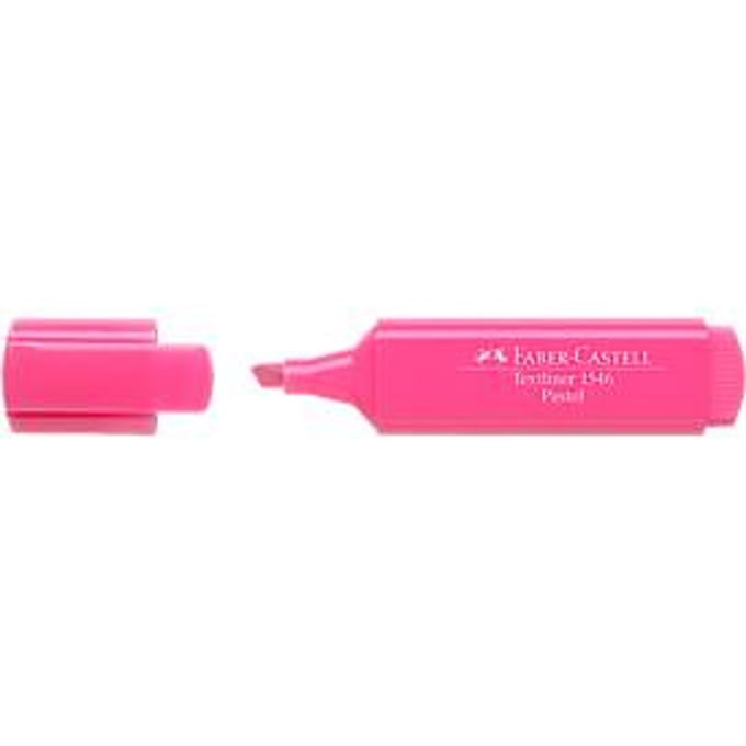 Markeerstift van FABER-CASTELL, roze, 10 stuks