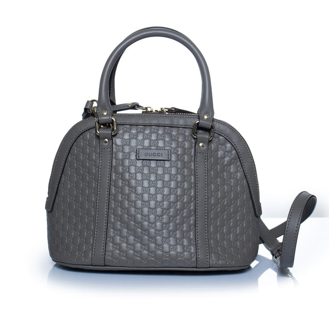 Gucci, Microguccissima koepel in grijs