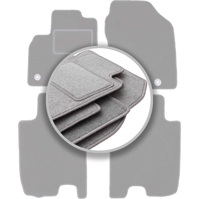 Grijze automatten voor: Honda Jazz III hatchback (2008-2011)