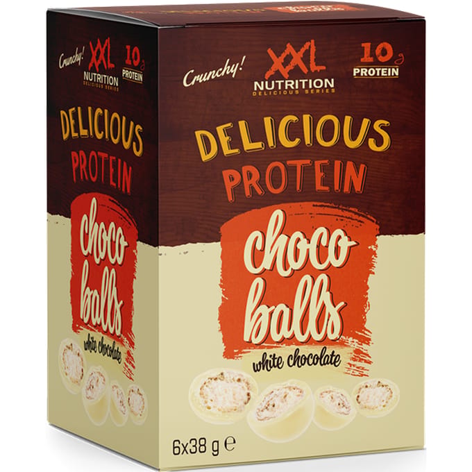 XXL Nutrition Delicious Protein Choco Balls Chocolade 6 pack - 38 gram